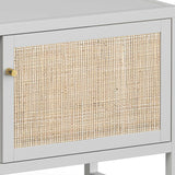 Margot Cane Wide TV Media Unit - Close up of door front