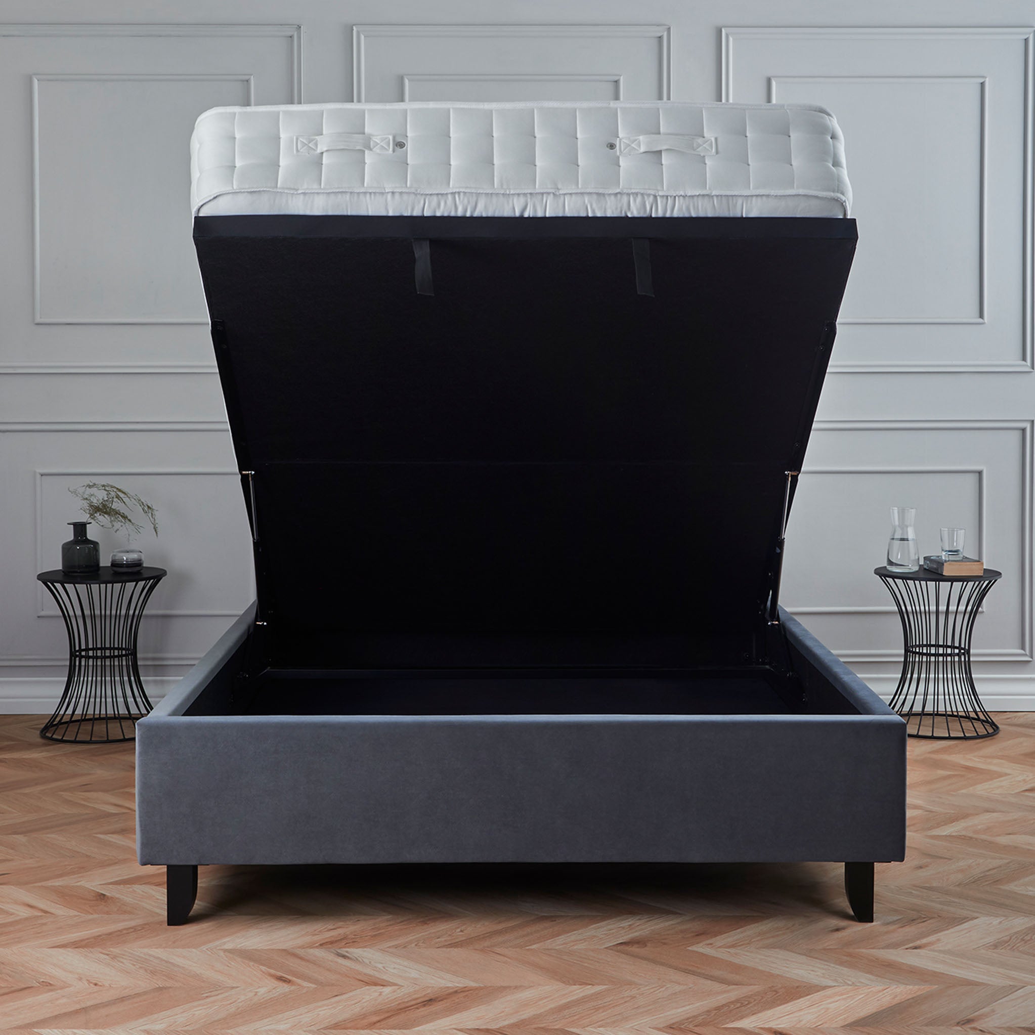 Francis upholstered on sale platform bed