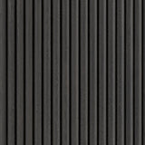 Milo Matt Black Mango & Marble Fluted Wide TV Media Unit - Close up of fluted sides