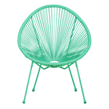 Monaco Green 2 Seat Garden Egg Chair Bistro Set