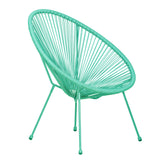 Monaco Green 2 Seat Garden Egg Chair Bistro Set