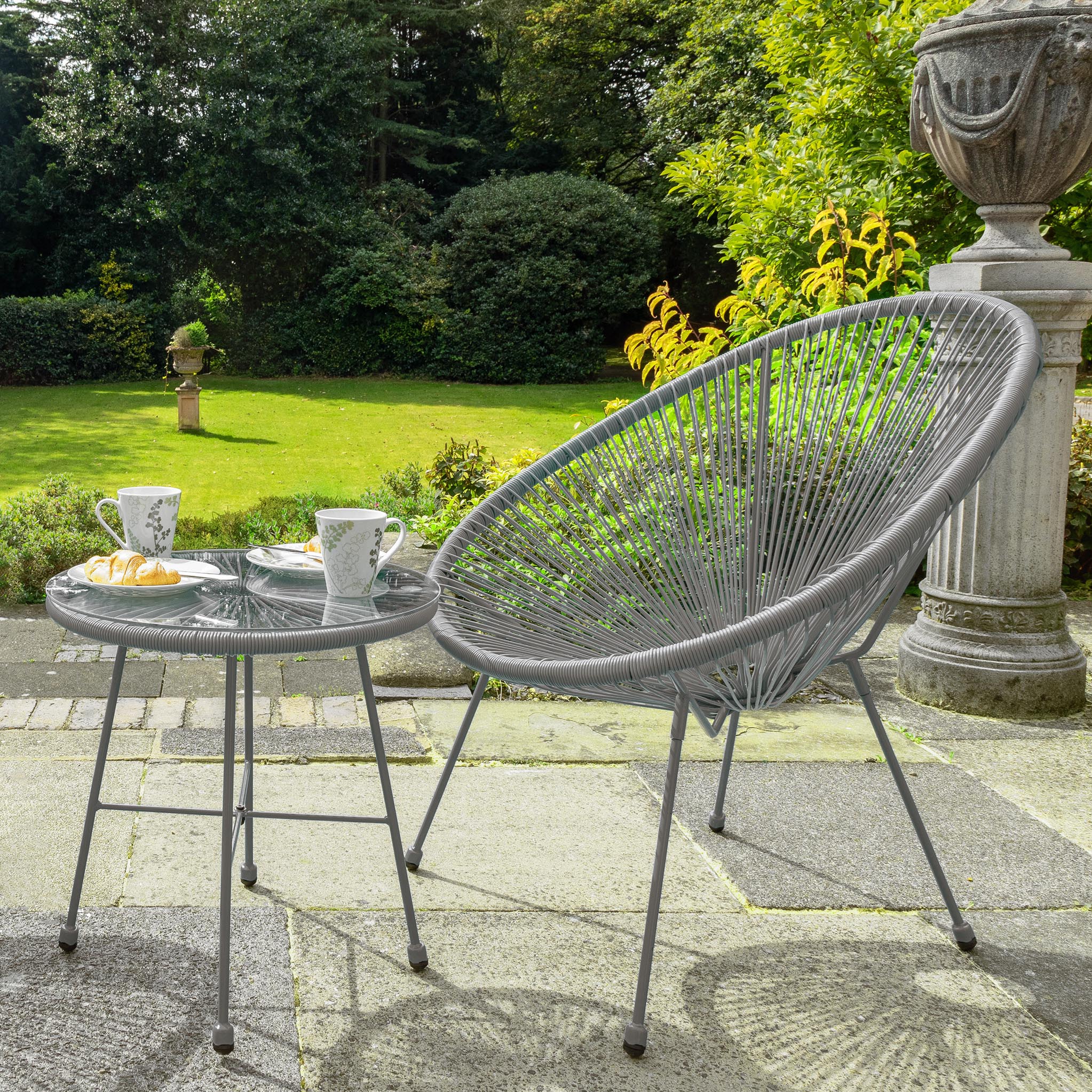 Egg garden furniture set new arrivals