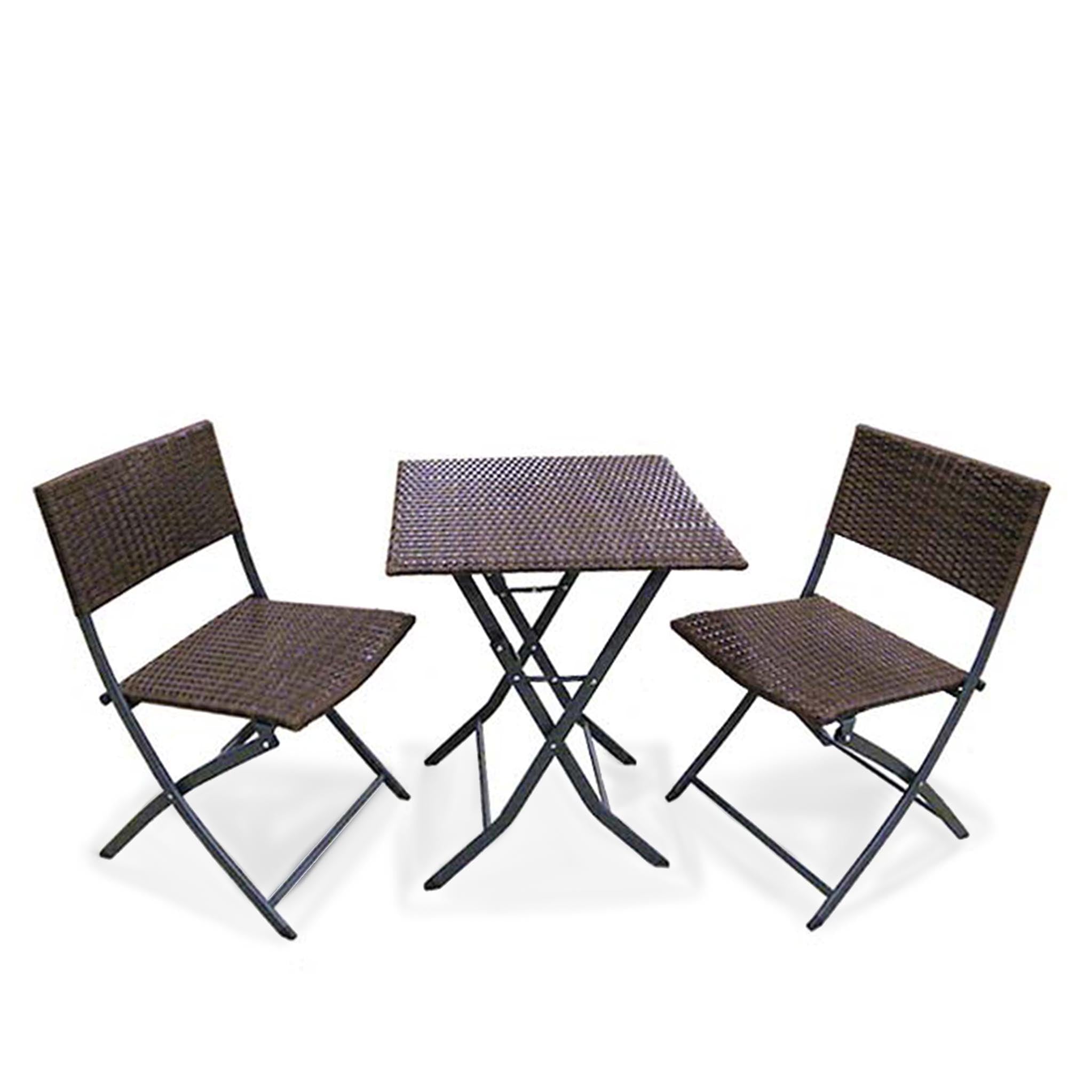 4 seater folding bistro shop set