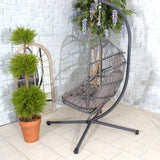 Relaxer Grey Hanging Pod Chair