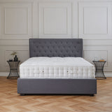 Richmond Faux Linen Upholstered Ottoman Storage Bed Frame from Roseland furniture