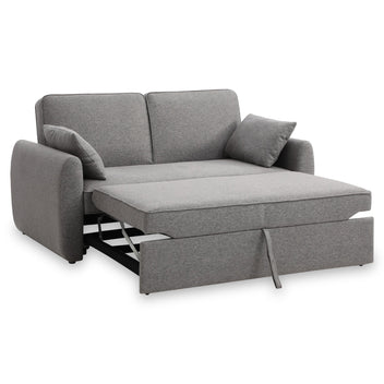 Naomi Grey 2 Seater Pop Up Sofa Bed for Living Room | Roseland