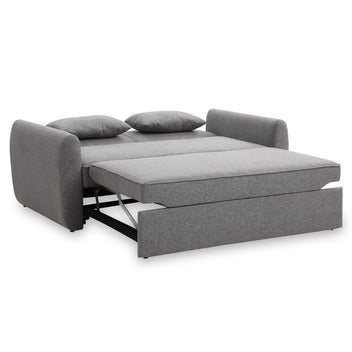 Naomi Grey 2 Seater Pop Up Sofa Bed For Living Room 