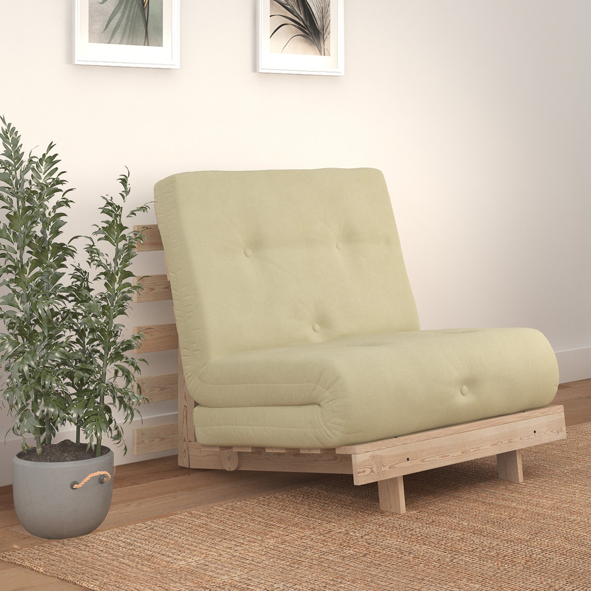 Futon chair online bed