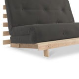 Maggie Charcoal Double Futon