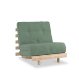 Maggie Harmony Green Single Futon Sofa Bed 