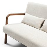 Khali Natural Chenille 2 Seater Sofa 