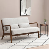 Khali Natural Chenille 2 Seater Sofa 