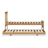 Finn Oak Guest Bed with Trundle