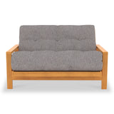 Bristow Light Grey Small Double Futon Sofabed from Roseland