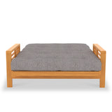 Bristow Light Grey Small Double Futon Sofabed from Roseland