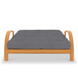 Ruben Dark Grey Small Double Futon from Roseland