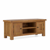 Zelah Oak 120cm TV Stand by Roseland Furniture