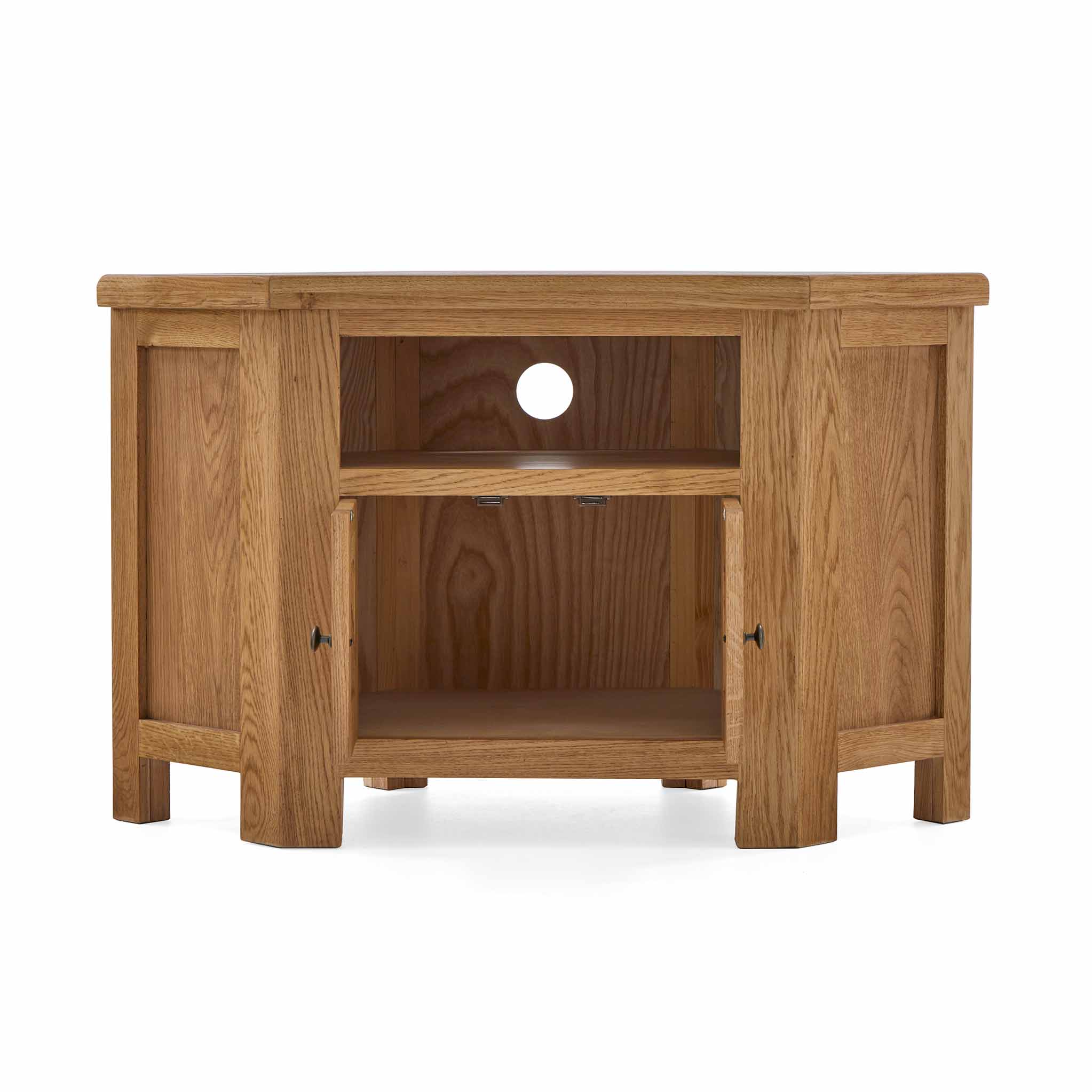 Oak furniture land corner deals tv stand