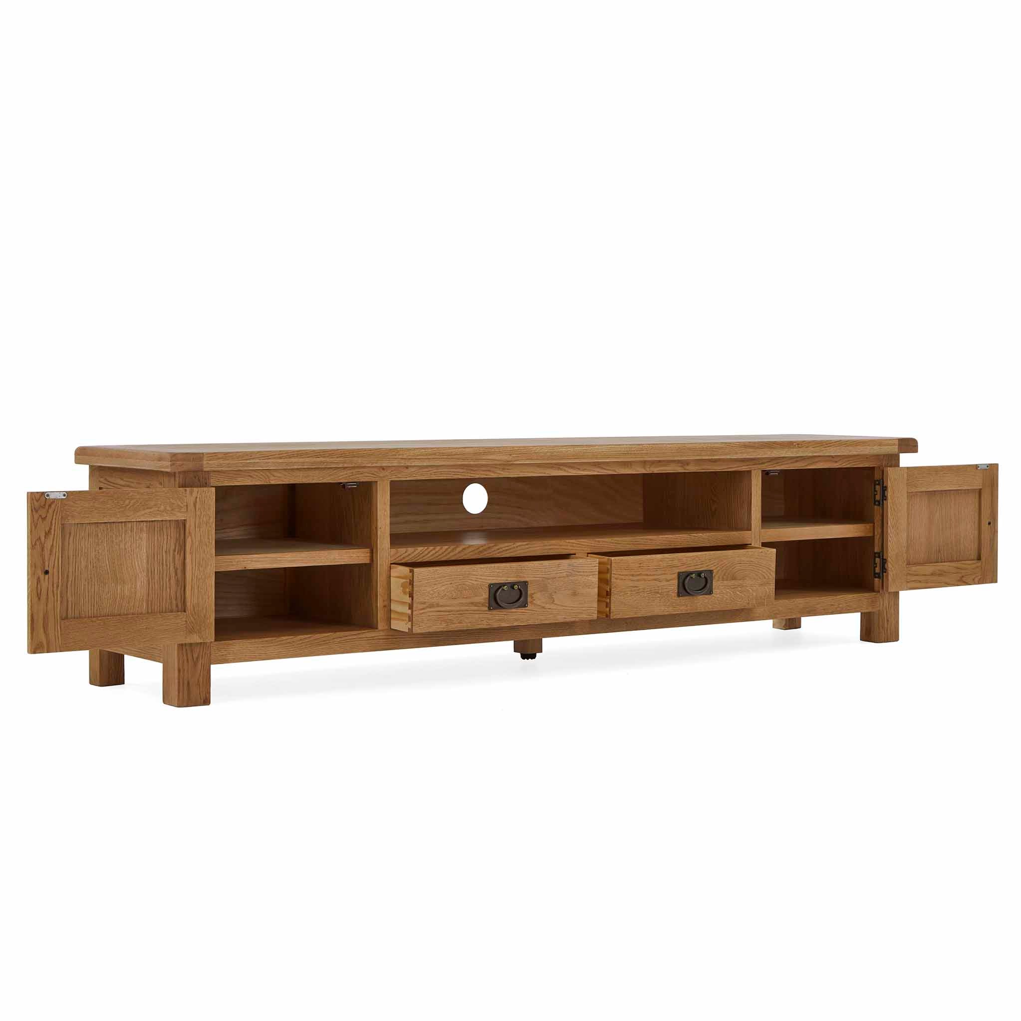 Honey oak tv stand deals with fireplace