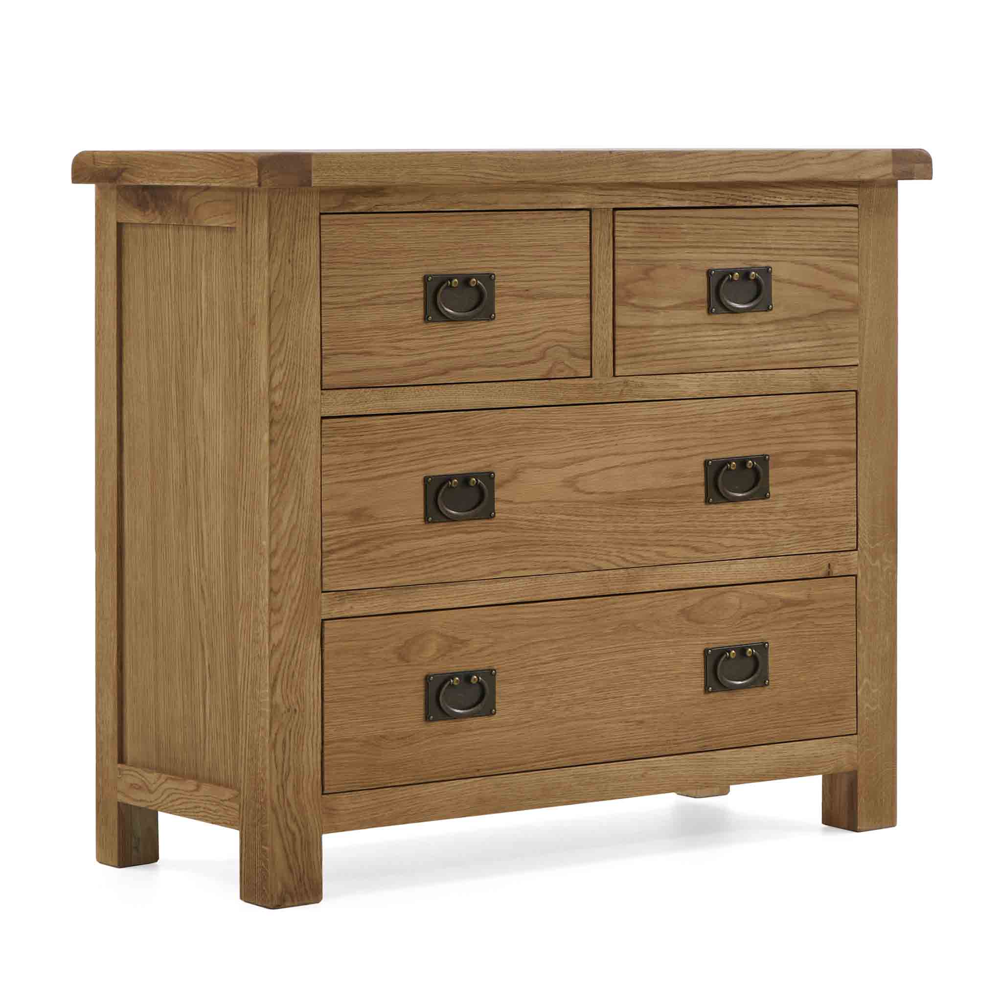 Small oak drawer deals unit