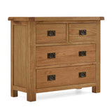 Zelah Oak 2 over 2 Drawer Chest by Roseland Furniture