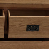 Zelah Oak 2 Over 4 Drawer Chest