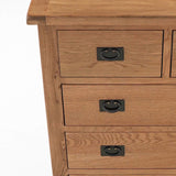 Zelah Oak 2 Over 4 Drawer Chest