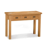 Zelah Oak Wide Dressing Table