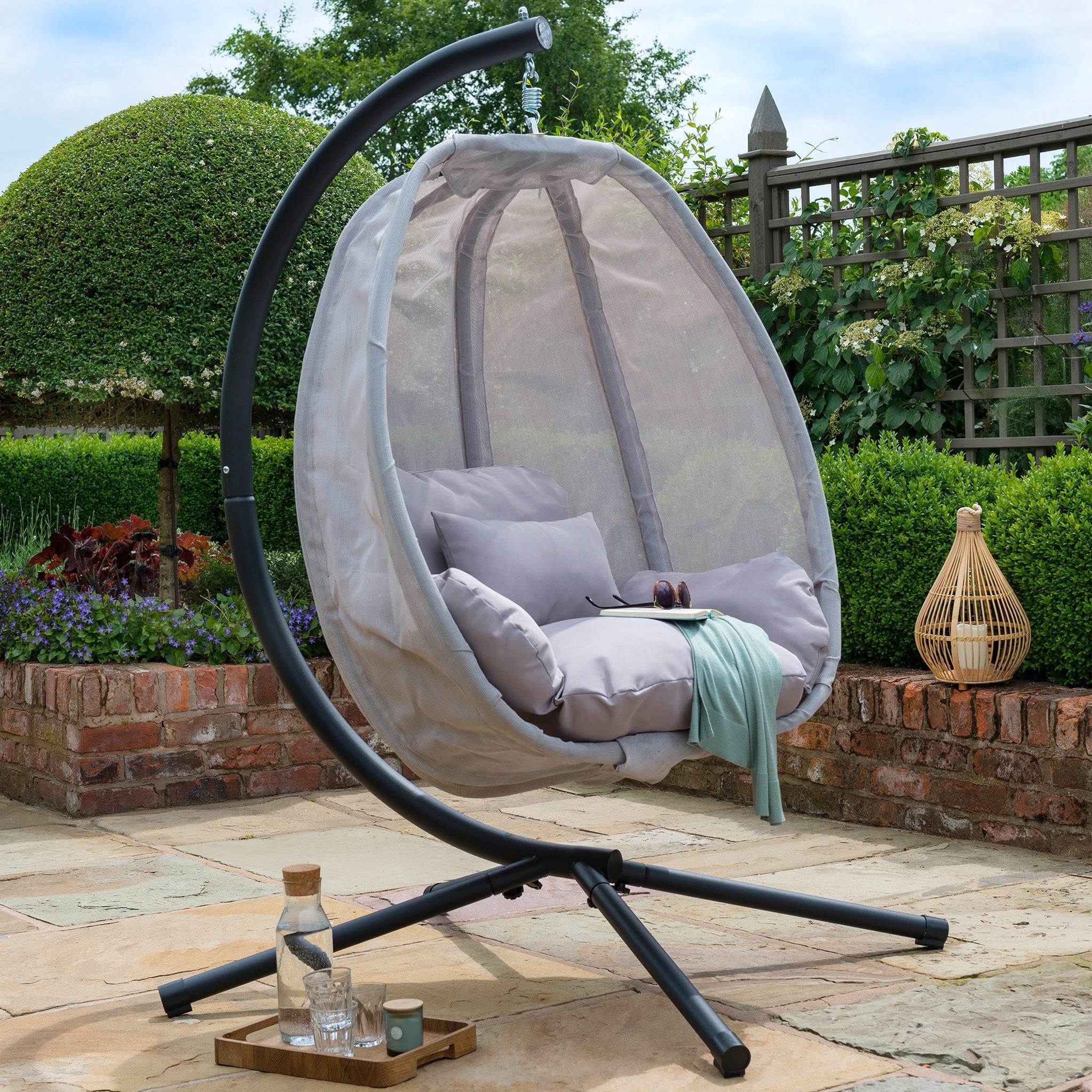 Egg chair folding hot sale