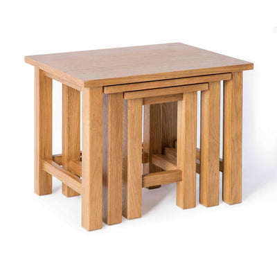 Surrey Oak Nest of Tables