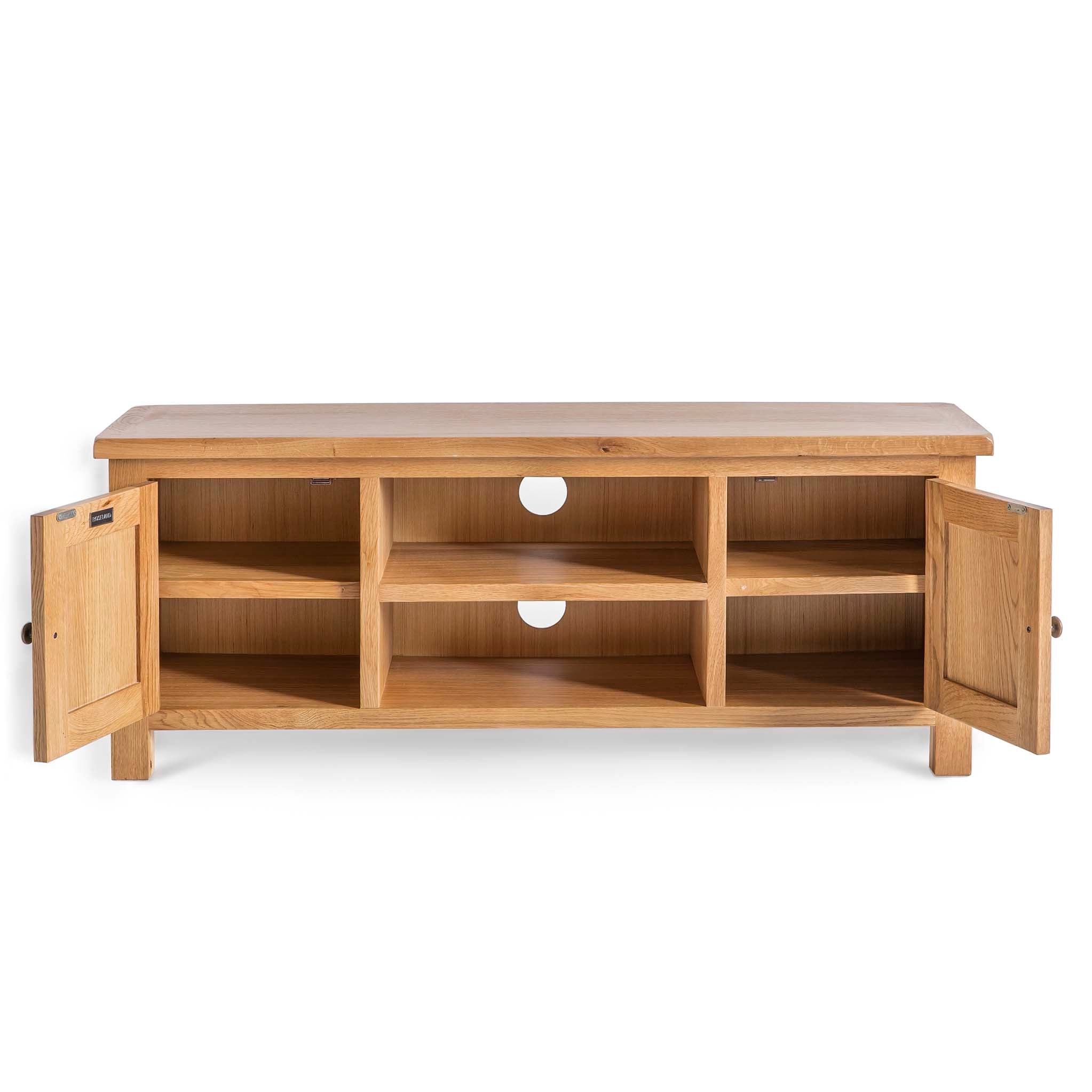 Oak tv deals stand 120cm