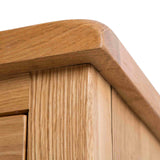 Surrey Slim Oak Bedside Table