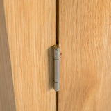 close up of exposed hinges