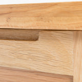 London Oak Blanket Box