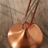 Alonzo Brushed Copper Adjustable Task Floor Lamp