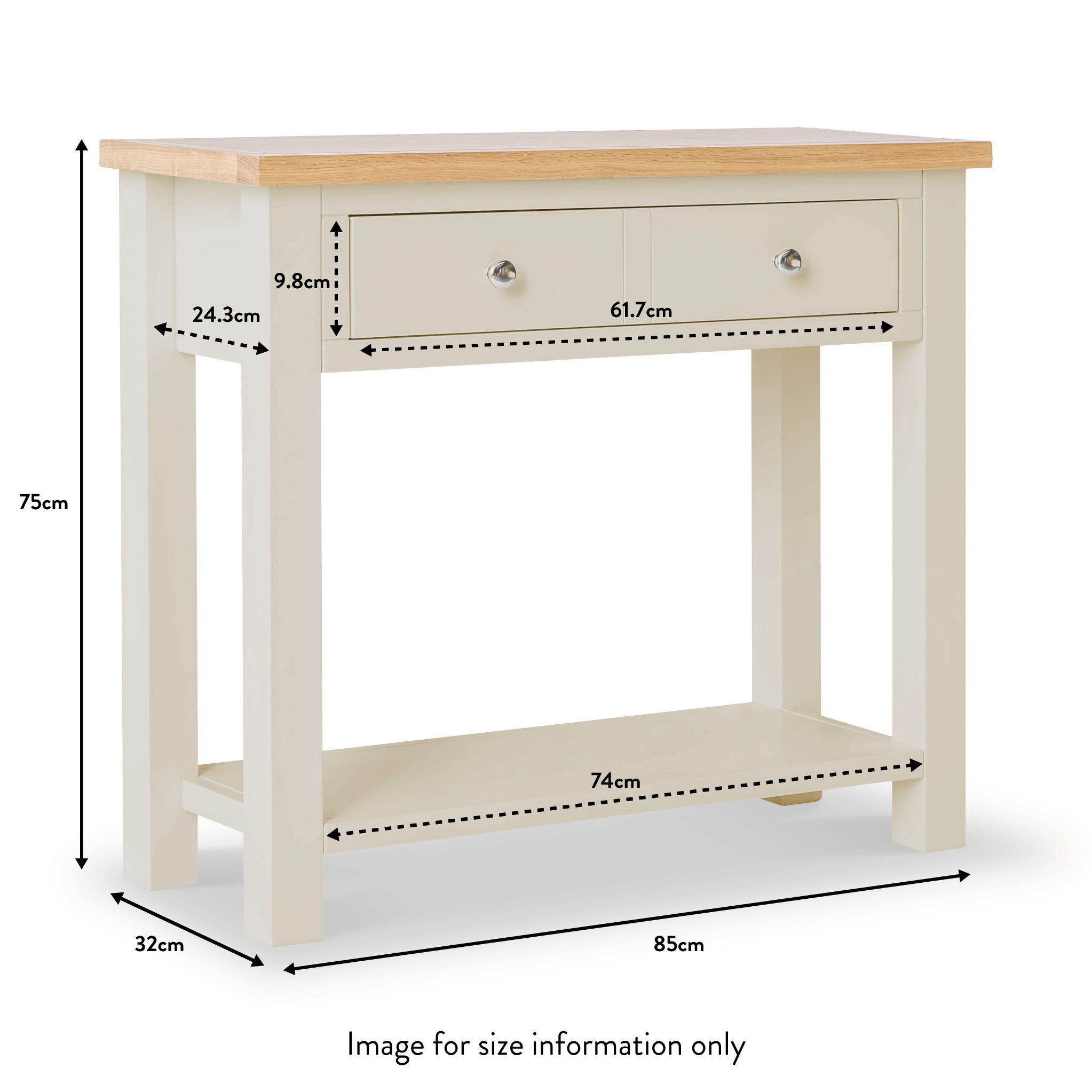 Entry table store size