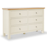 Farrow Cream 6 Drawer Bedroom Chest from Roseland Furniture