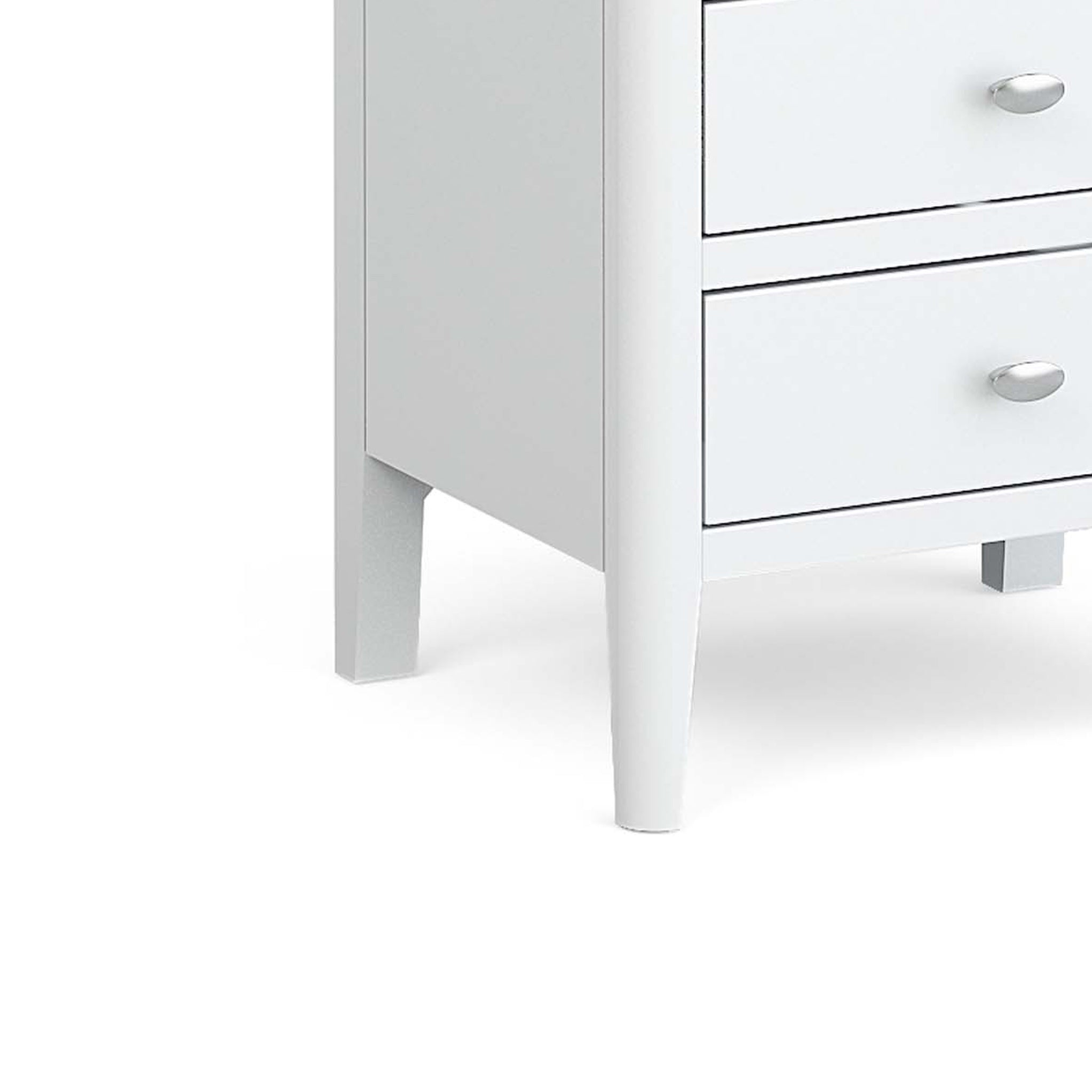 Wood and deals white night stand