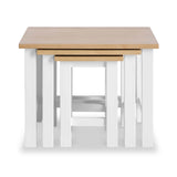 Farrow White Nest of Tables