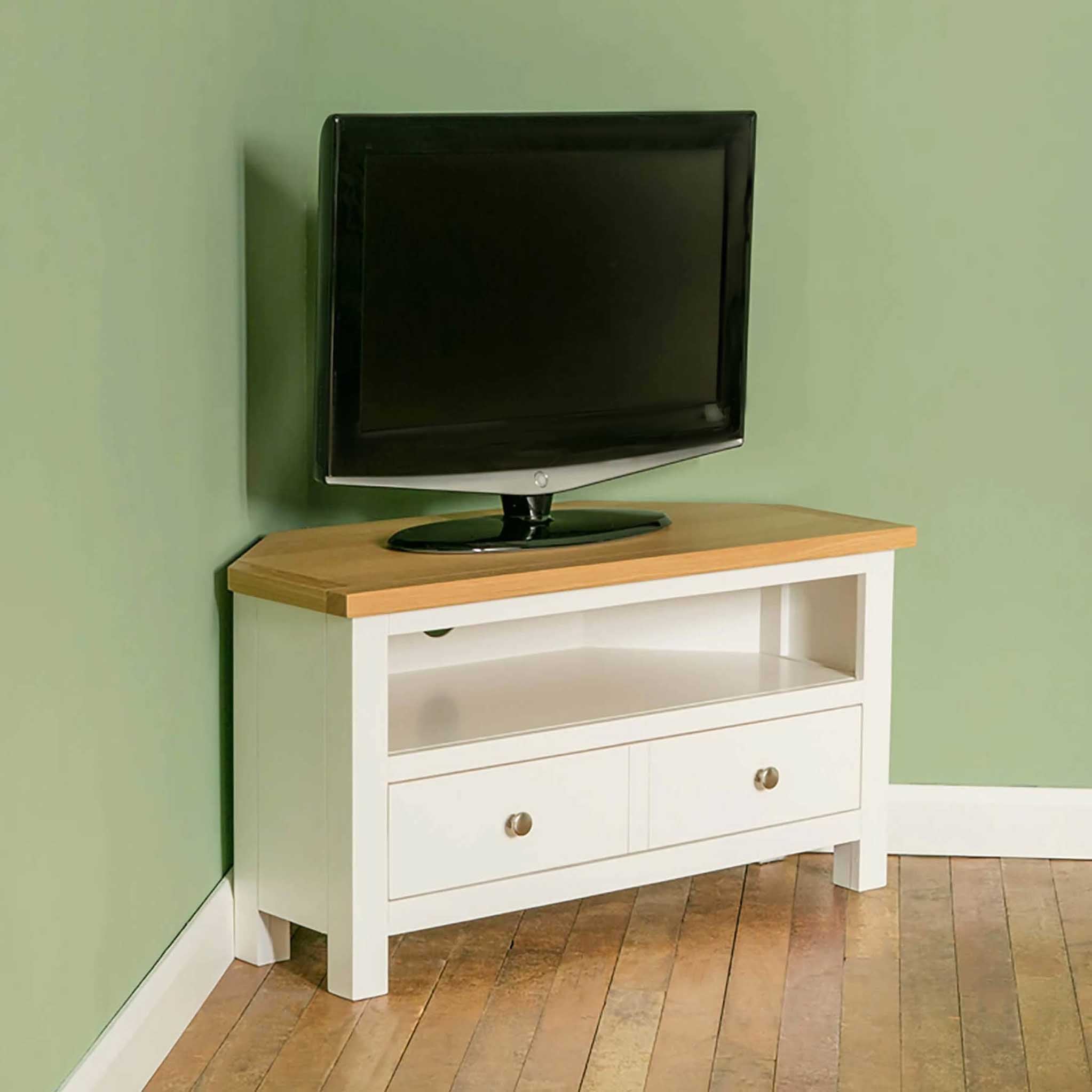 Derrynock tv deals stand with fireplace