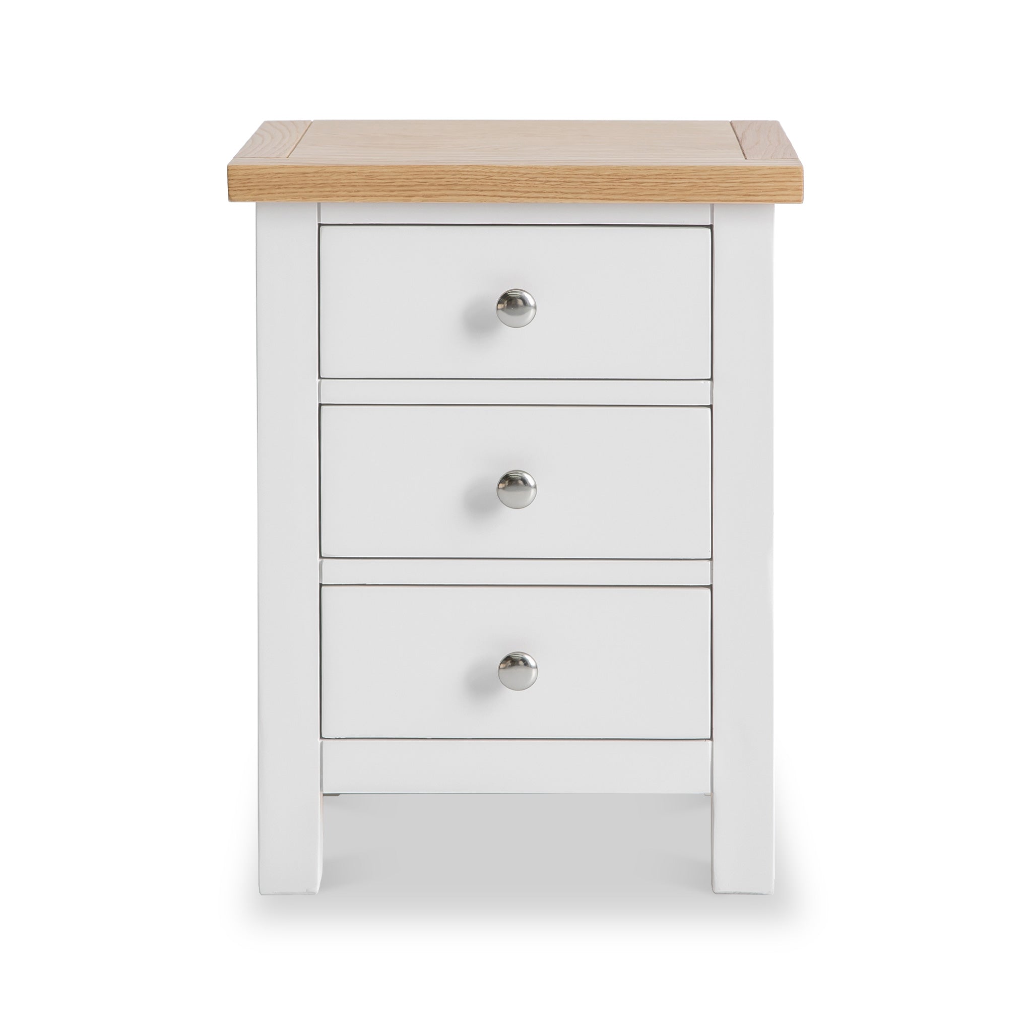 Farrow white store bedside table