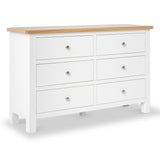 Farrow White 6 Drawer Chest from Roseland