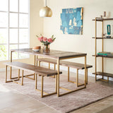 Houston Acacia Bench for dining room