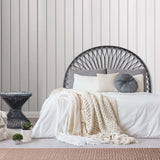 Larissa Black Double Rattan Headboard Lifestyle