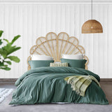 Josie Natural Double Rattan Headboard Lifestyle