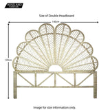 Josie Natural Rattan Headboard - Double Size Guide