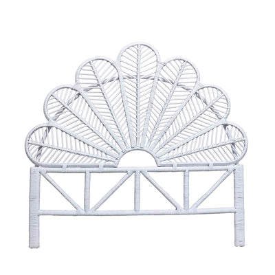 Josie Rattan Petal Headboard