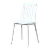 Hector White Spindle Back Classic Dining Chair