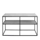 Marti Black Framed Industrial TV Stand from Roseland Furniture