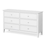 Chester White 6 Drawer Chest of Drawers